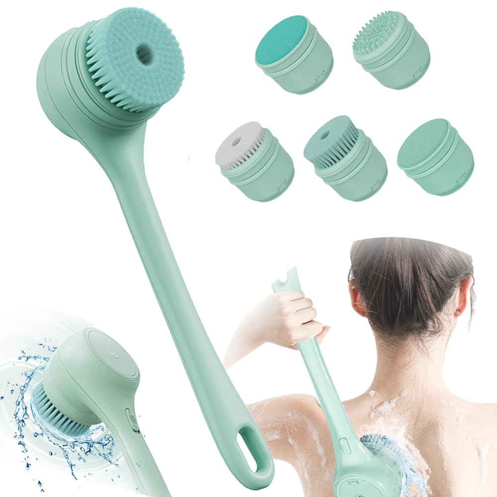 Cepillo Eléctrico Corporal Masajeador & Exfoliante
