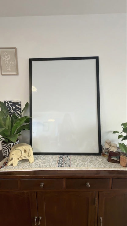 Cuadro Metálico - Para Imanes 75x106 Fondo Blanco