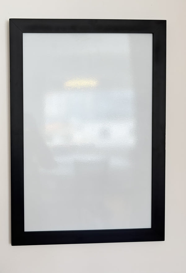 Cuadro Metálico - Para Imanes 40x60 - Fondo Blanco o Negro