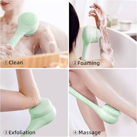 Cepillo Eléctrico Corporal Masajeador & Exfoliante